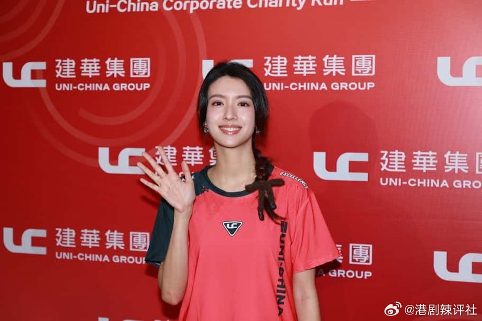 蔡思貝今日為慈善跑活動擔任嘉賓，她表示自己很少早上跑常，參加慈善跑步活動才會早上