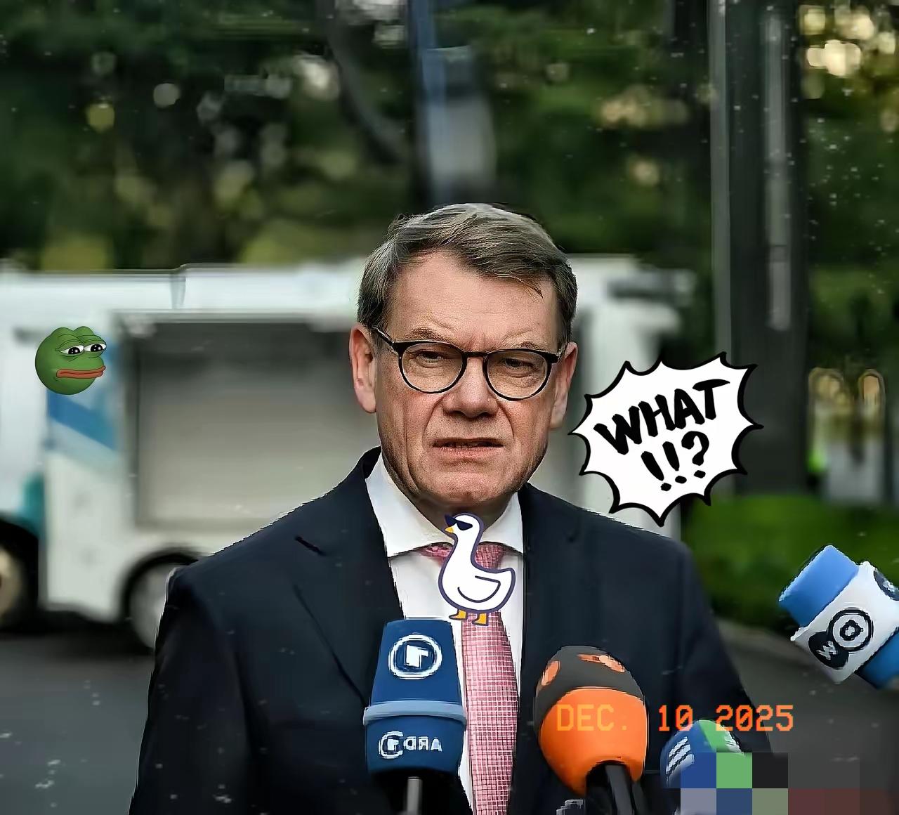 刚结束中国之行的德国外长瓦德富尔，在广州的行程里撂下一句狠话：欧洲想要赶上中国，