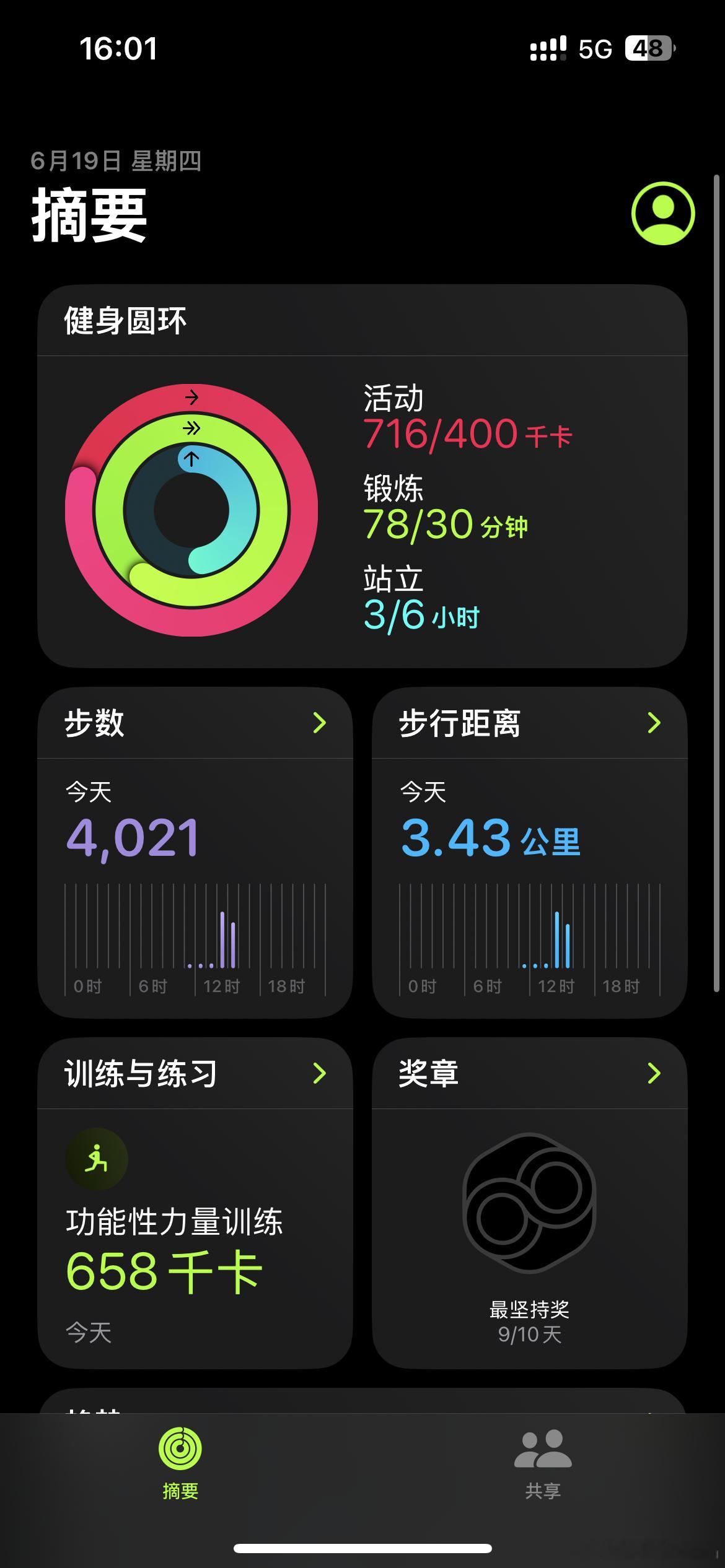 本周锻炼打卡，3/4[doge]明天又要出差了，追追进度了锻炼 ​​​