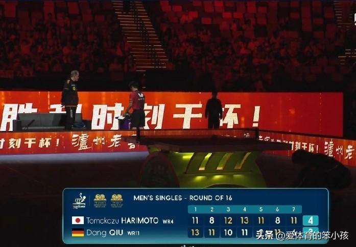 乒乓世界杯的赛场上，转眼已经来到16进8淘汰赛的比赛当中，午间黄金时段日本高手张