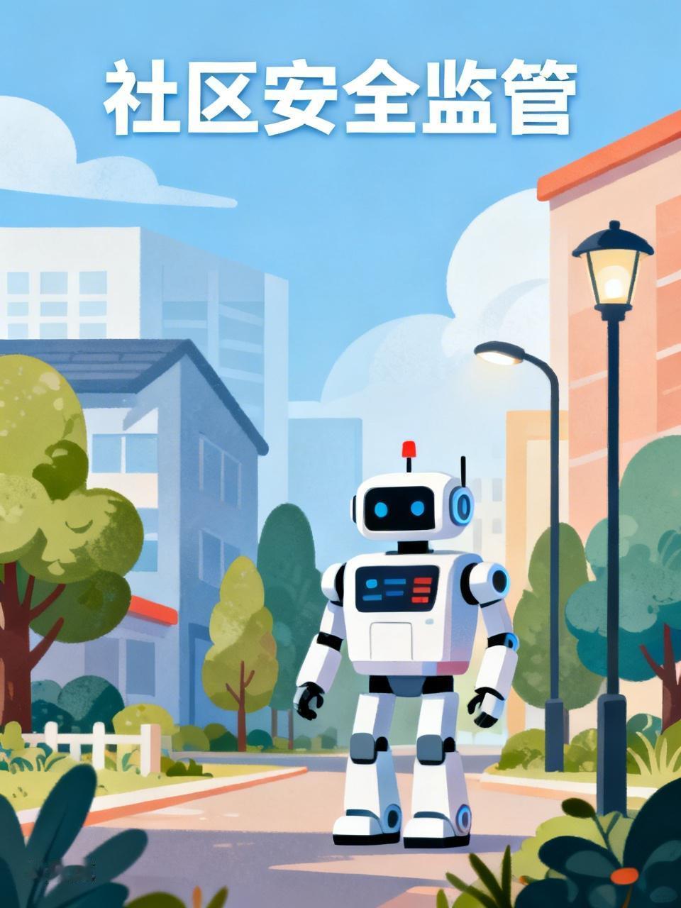 社区安全监管领域真的太需要机器人了。就拿小区门禁来说，传统人工查验效率低，还容易