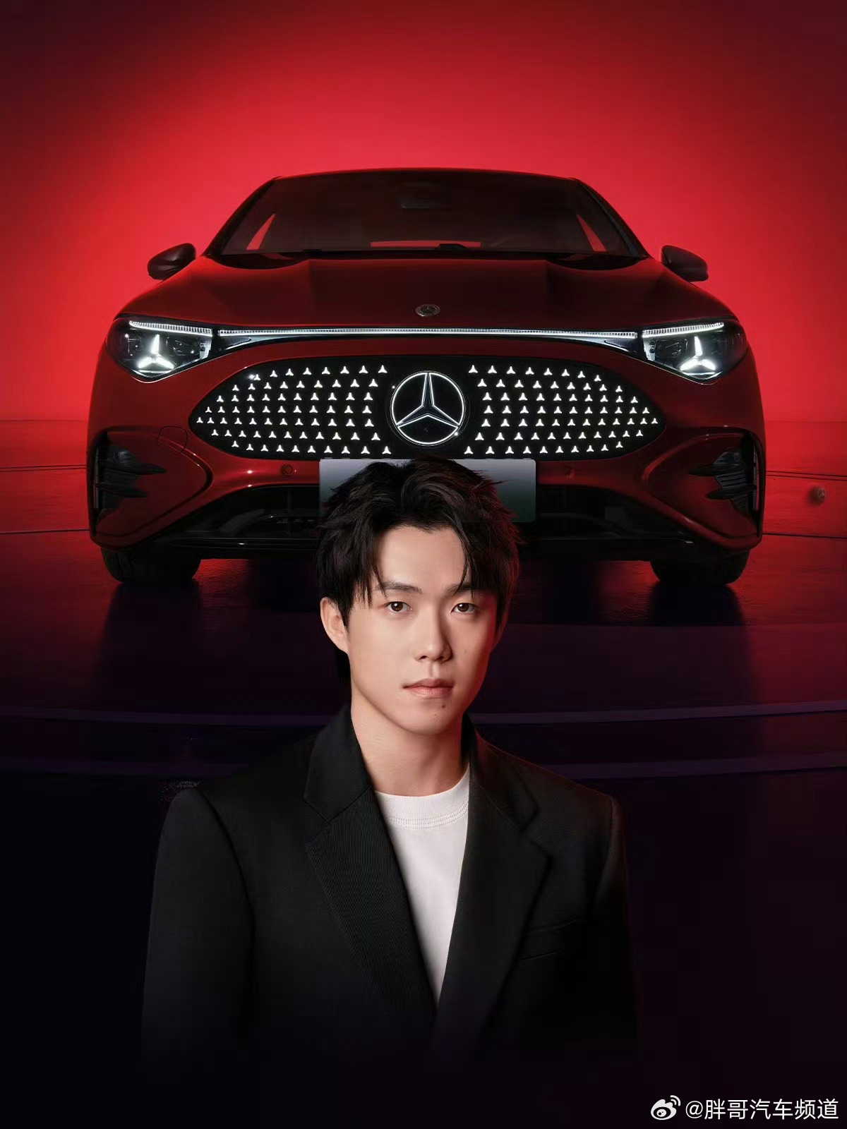 胖哥汽车频道[超话] 今天的红给王楚钦和CLA[酷] 全新奔驰纯电cla能效王居