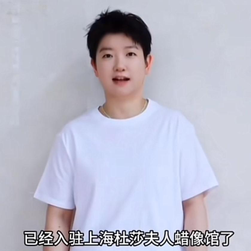 对于蜡像入驻上海杜莎夫人永久展览馆后，孙颖莎是这样说的：

大家好！自己格外珍惜