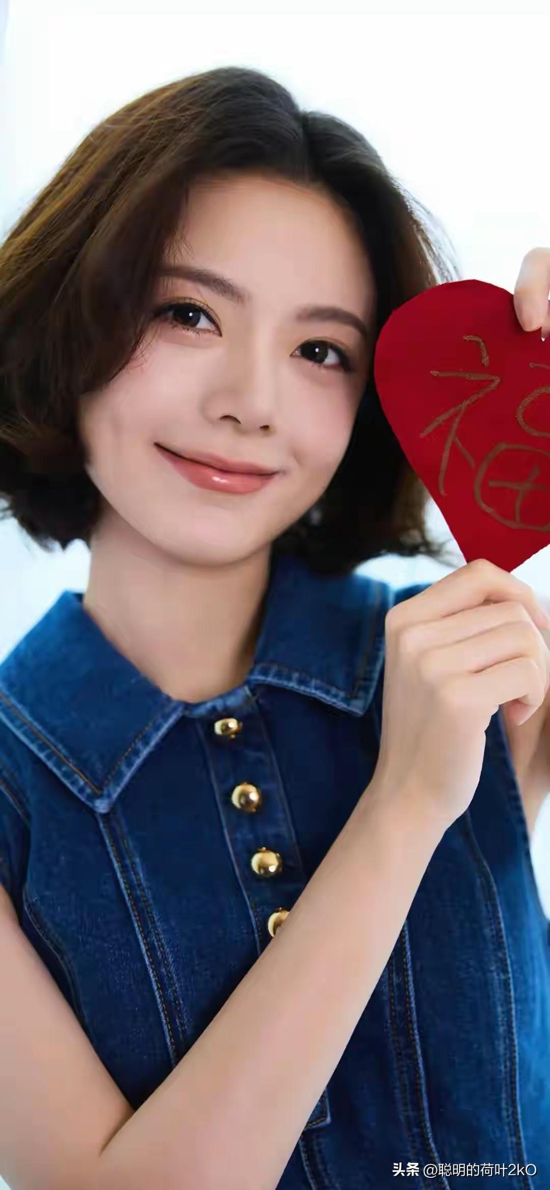 赵今麦的短发，利落又不失柔美