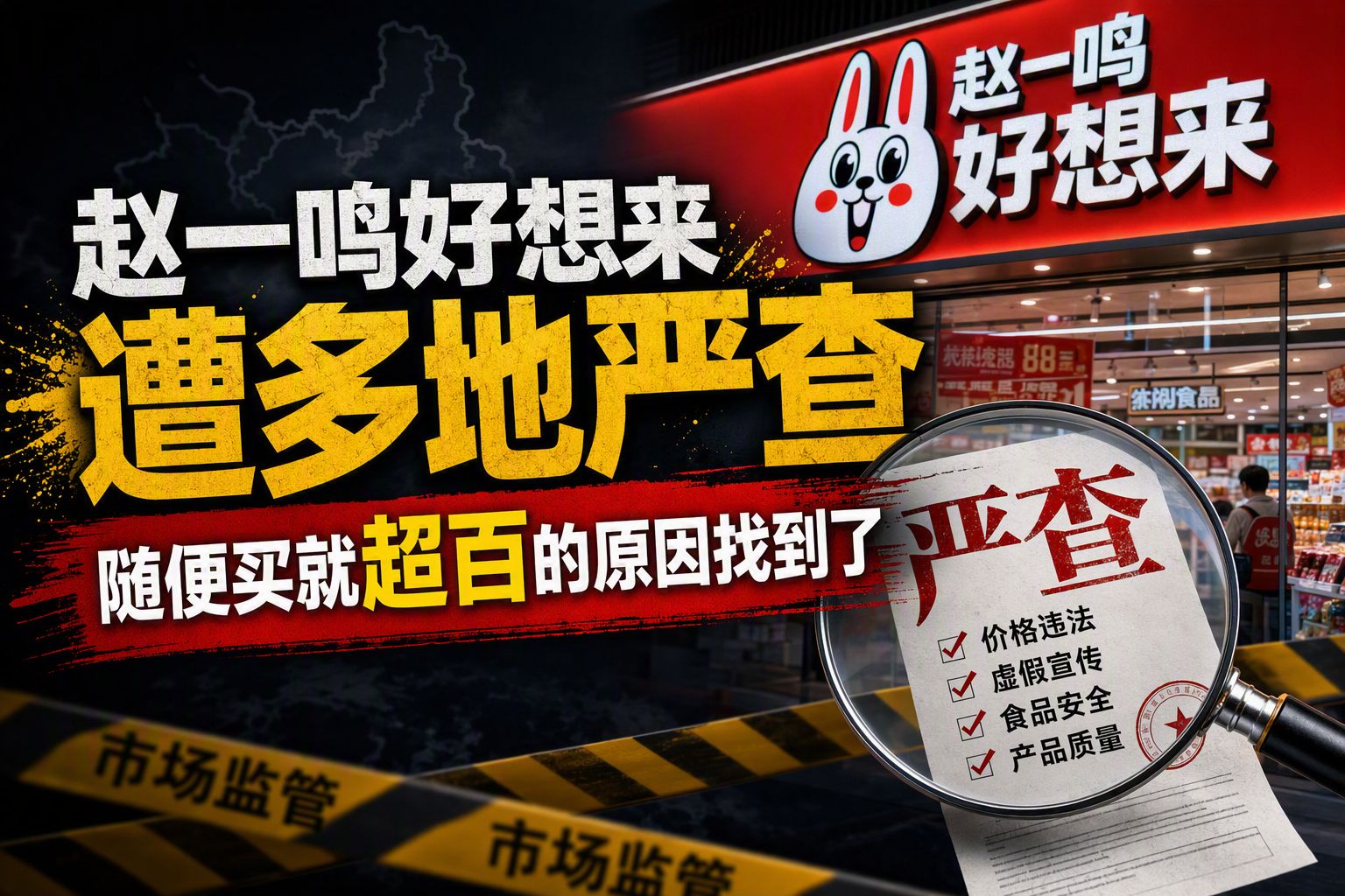 赵一鸣好想来遭多地严查 随便买就超百的原因找到了