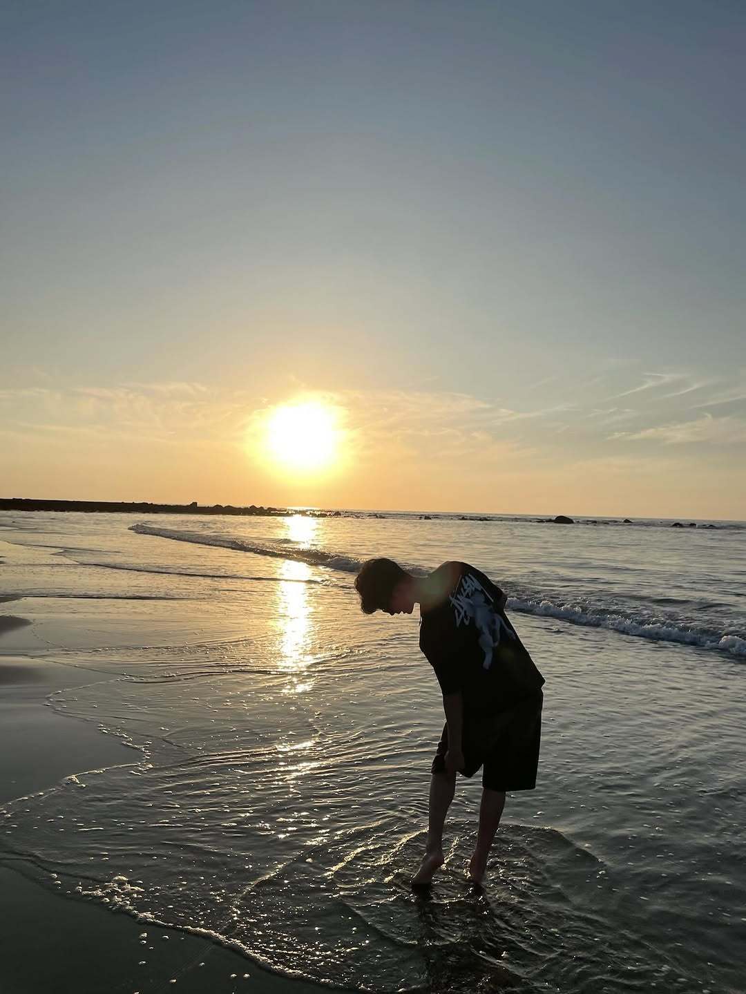 大姐儿子Migu晒近照🌊 