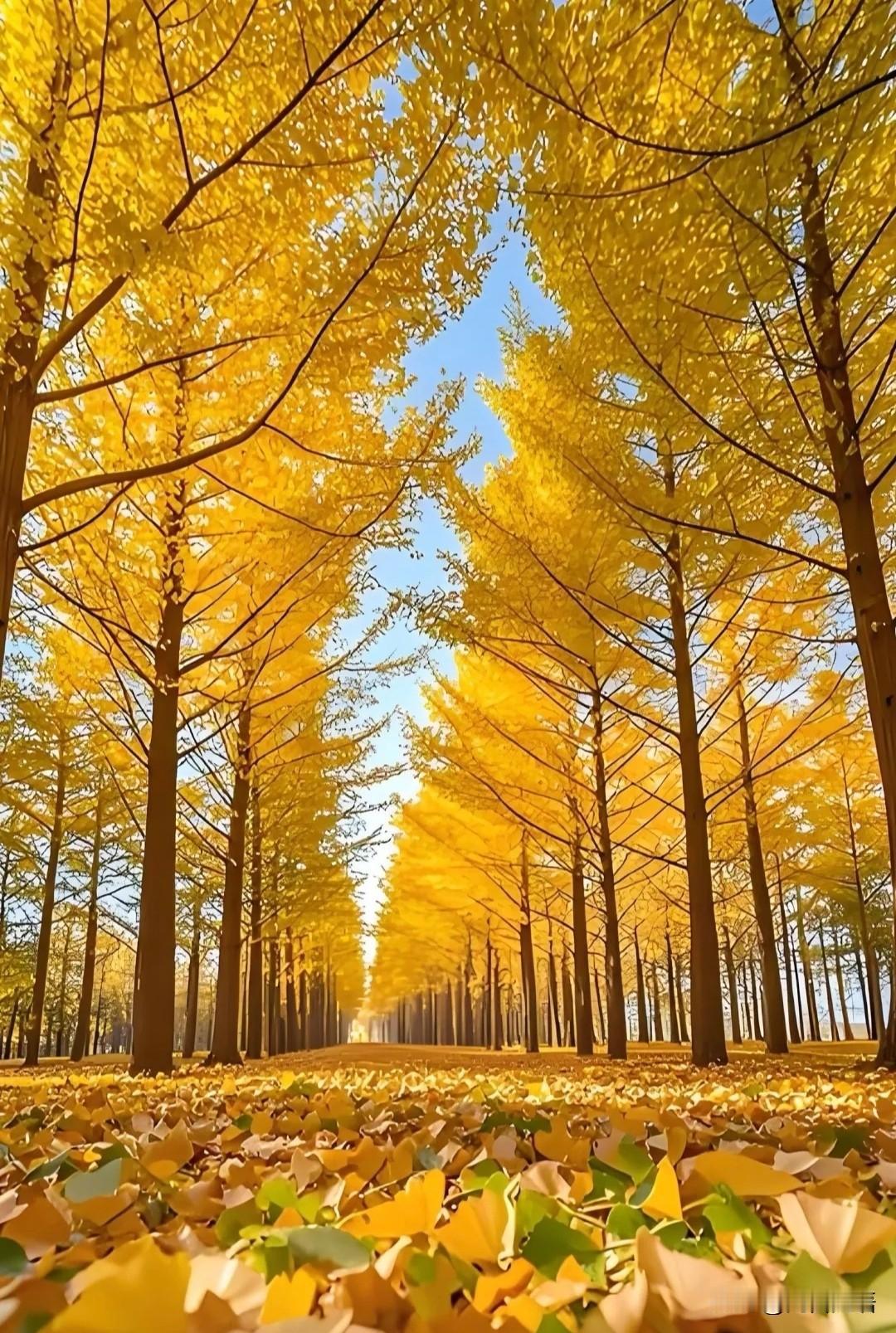 一转眼就到十月的最后一天了！
路上看到一地叶子红黄交错，风一吹就簌簌飘落，像日子