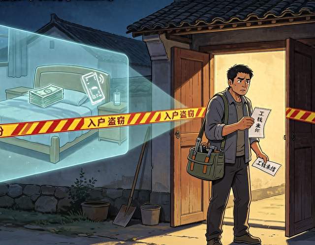 讨薪千难万阻，心急入户拿走6000元，结果工钱落空，人也进去！！