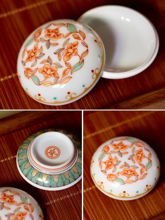 新品上架｜石榴花纹点金捧盒（大、中、小）