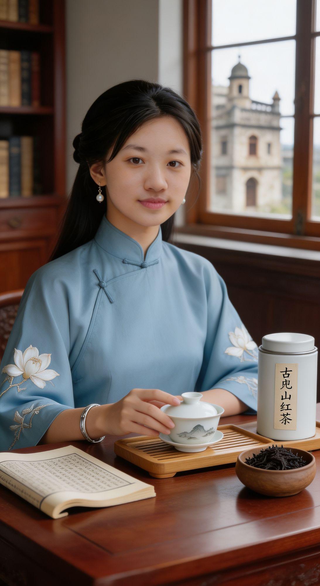 半盏茶中，藏着半生的缘分，恰似古兜山野间的野放红茶，娇甜且矜持。人生犹如这茶，有