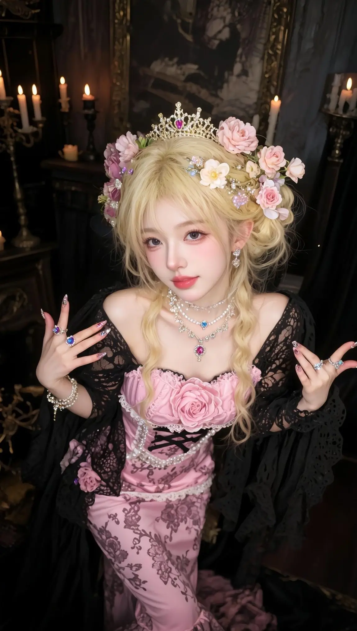 洛丽塔写真 ai创作 ai质感千金照真有你的 许妍的花语是热烈又清醒 ...