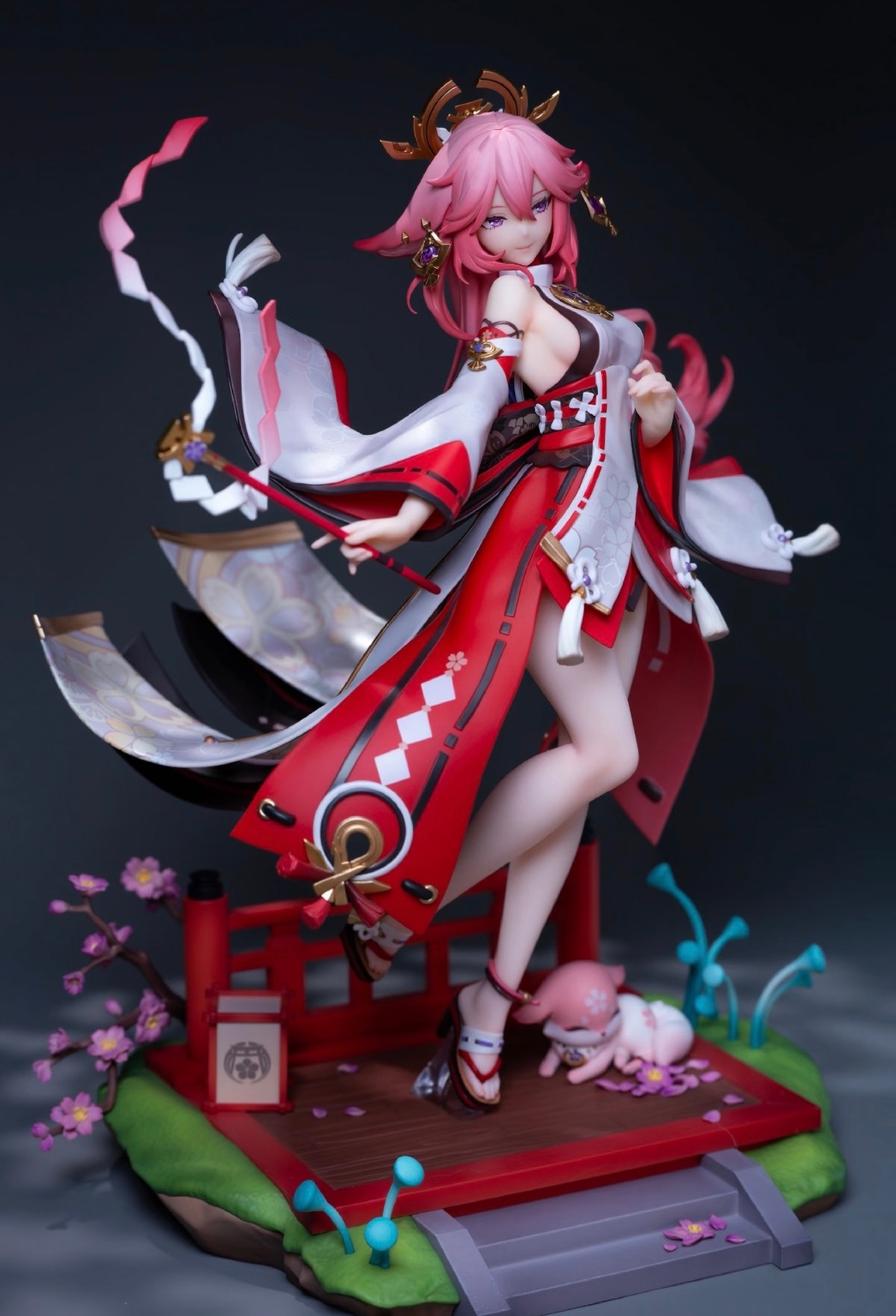 八重神子·浮世笑百姿 手办 ✨ 超级超级美啊！动漫仲夏狂欢季夏日潮玩谷子派对原神