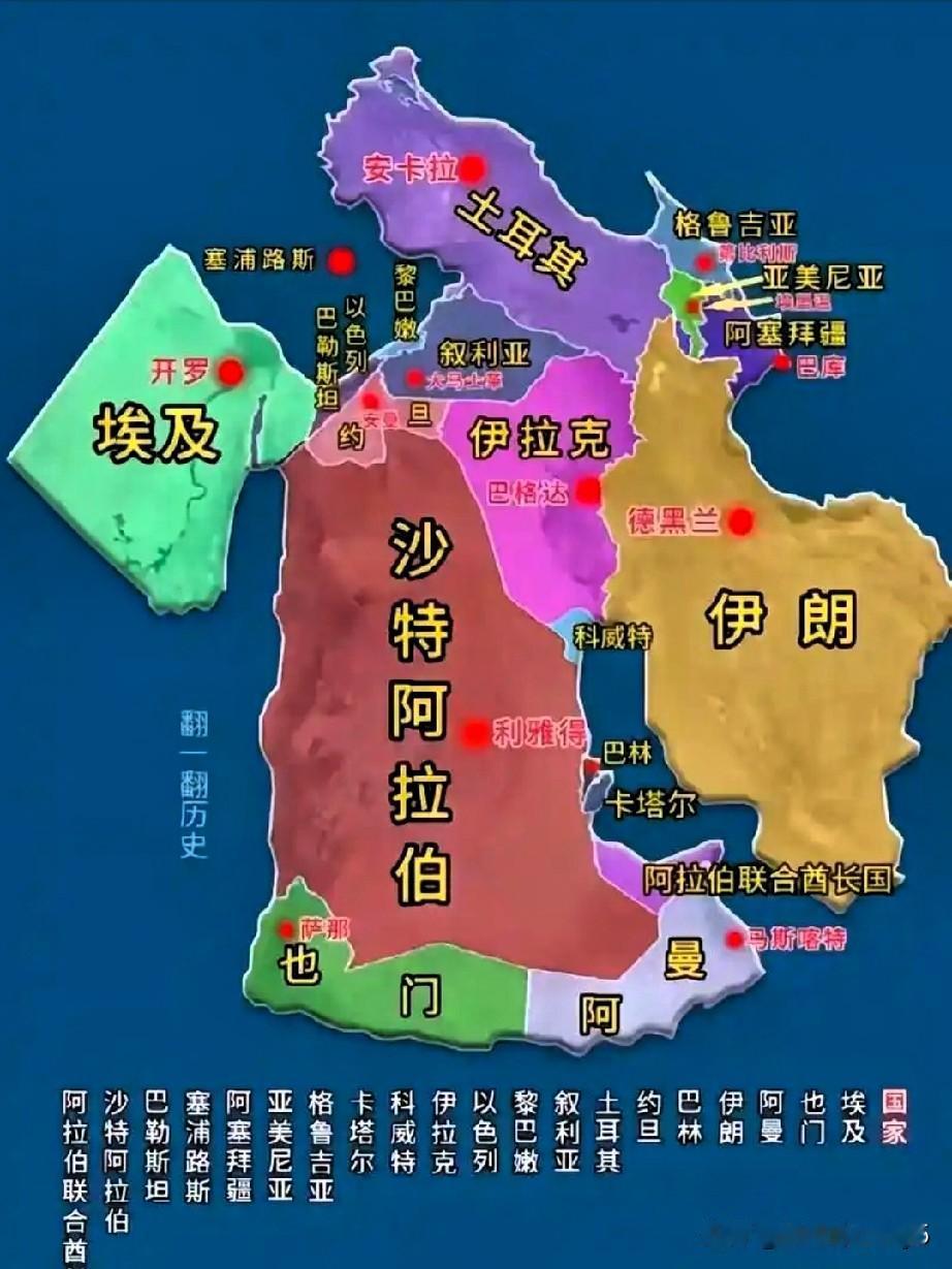 目前中东局势中一些深刻的矛盾。这轮冲突暴露了一个关键的结构性变化：美国战略收缩与