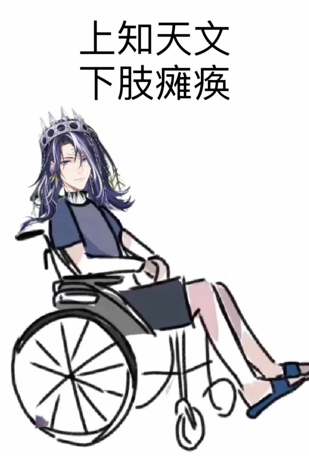 上知天文下肢瘫痪坐轮椅的苍穹女神哈哈哈哈哈哈哈时空中的绘旅人 ​​​
