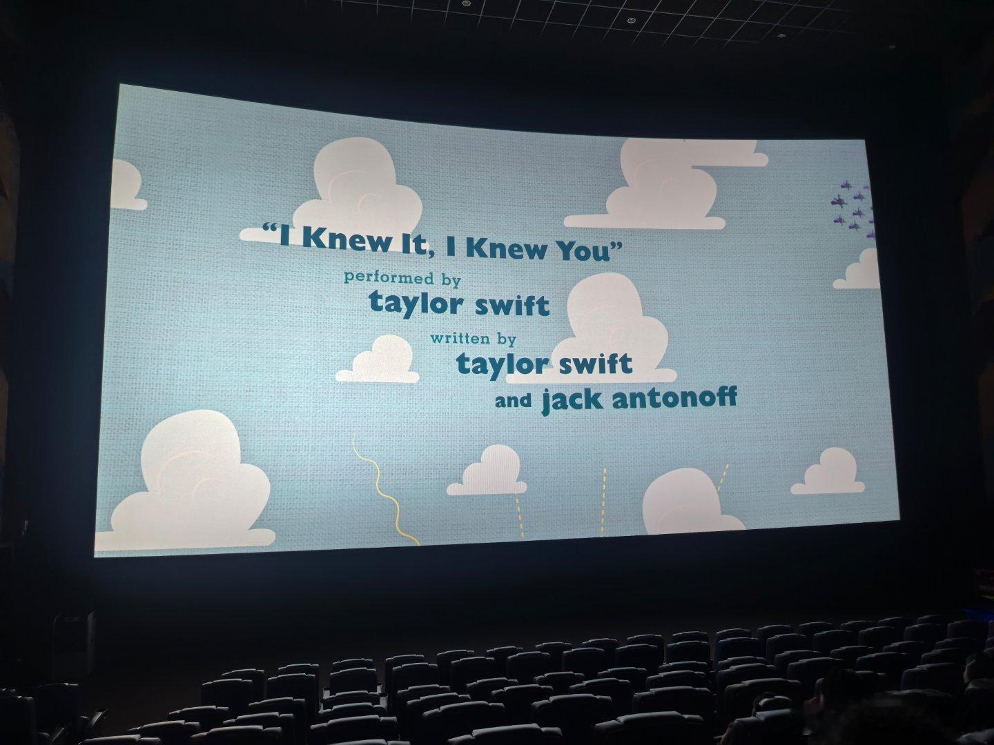 因为Taylor Swift的《I knew it， I knew you》这首