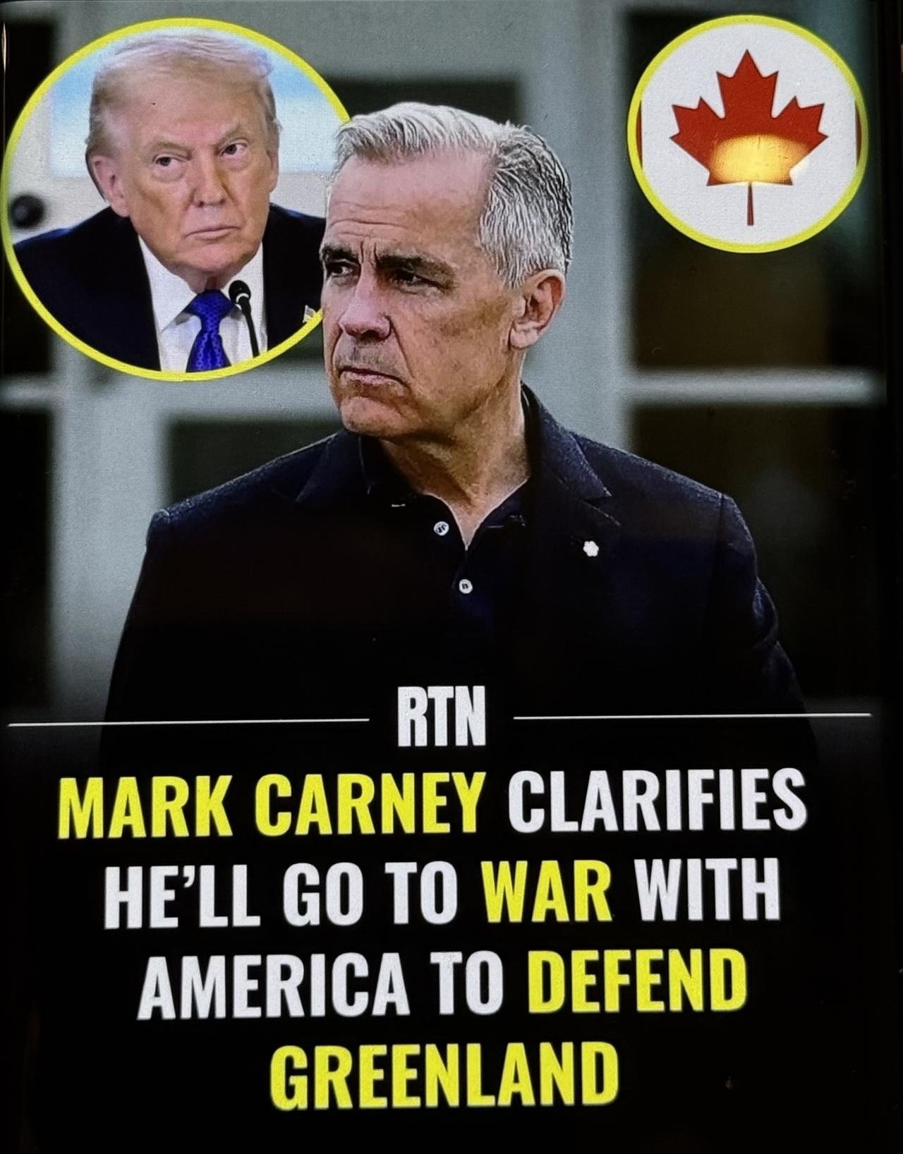 加拿大总理马克·卡尼宣布，若任何北约领土遭到攻击，加拿大将履行对丹麦的北约集体防