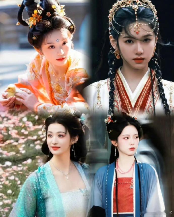 95 花待播剧造型争艳！田曦薇《子夜归》、张婧仪《梦花廷》、王楚然《成何体统》、