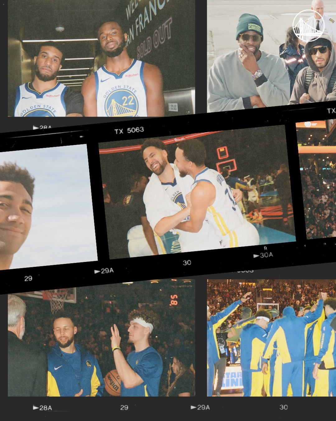 勇士的场边记忆[照相机][照相机]#金州勇士[超话]##安德鲁维金斯[超话]# 