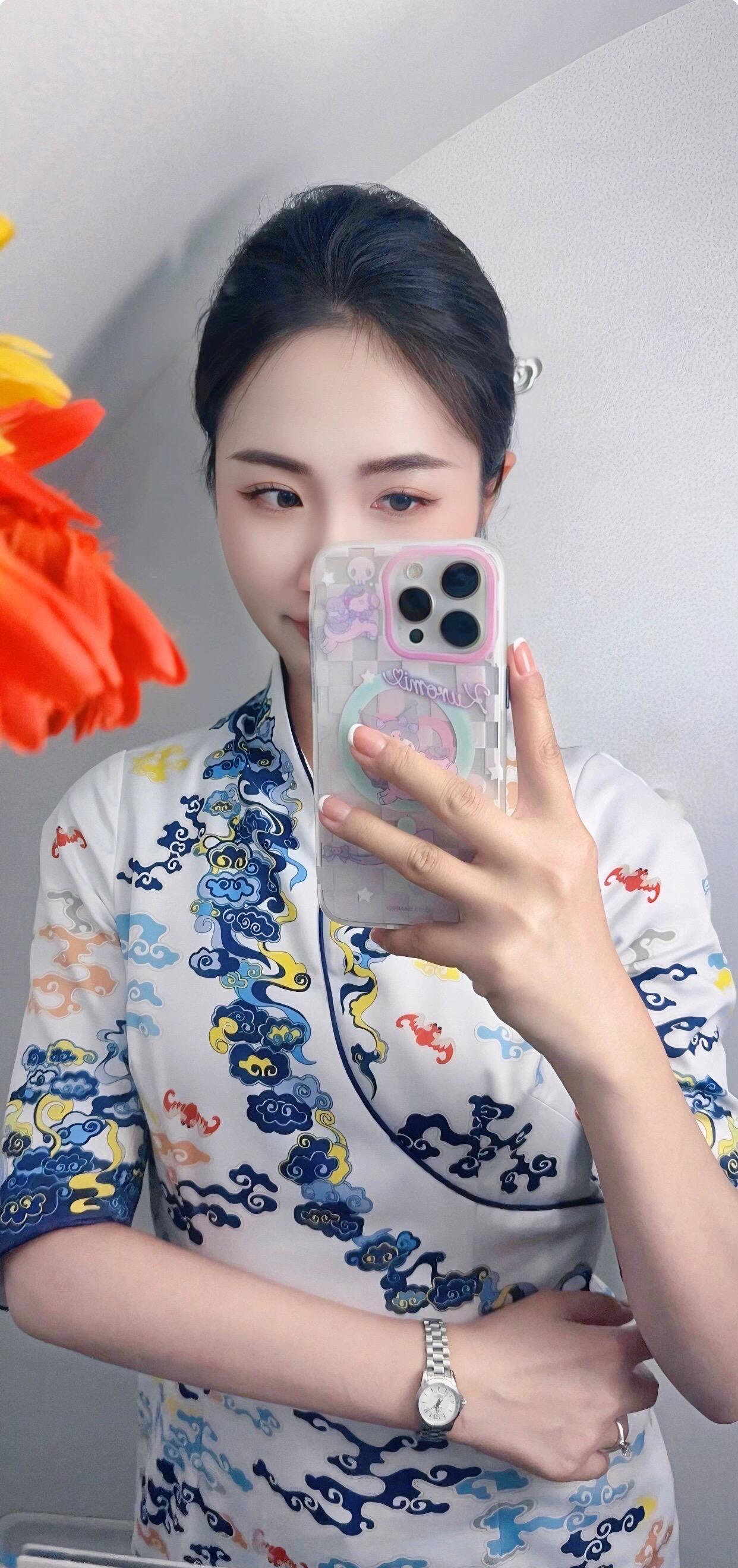 空姐的日常 空姐制服 空姐 民航人 空中乘务