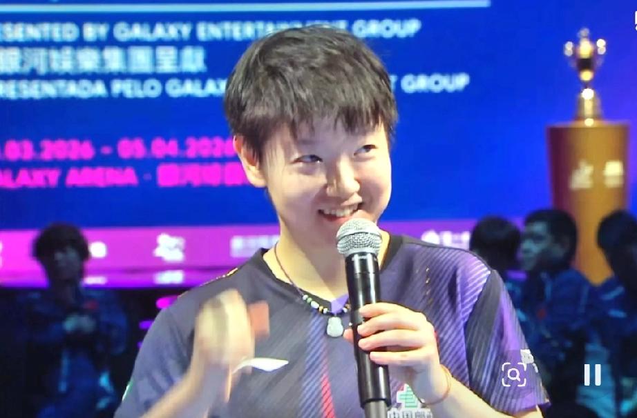 恭喜莎莎，晋级决赛！
今天没有给大家上强度
打得干脆利落
莎莎4-0温特，晋级决