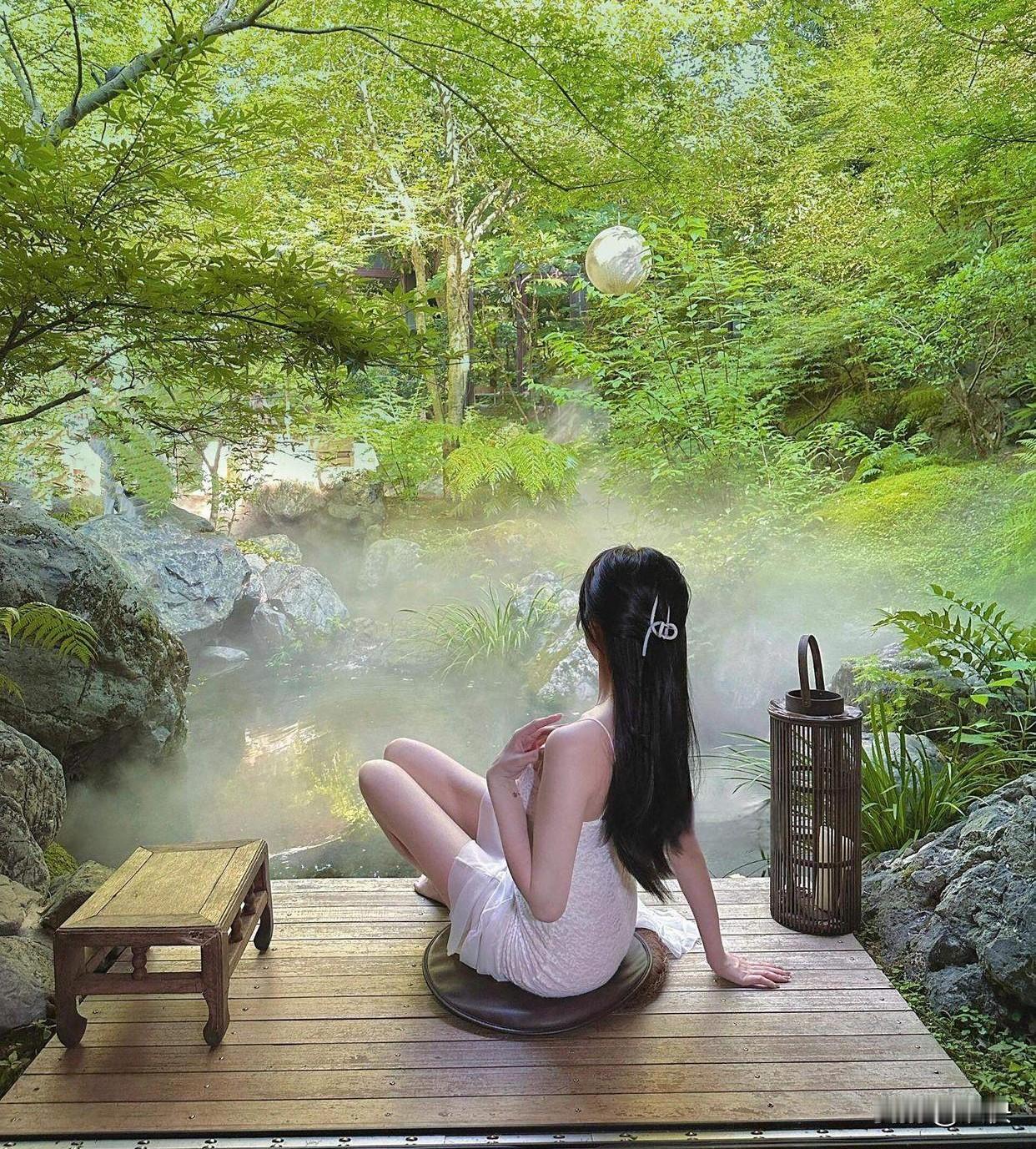 绿意盎然，这样仙境美景应该很少见吧