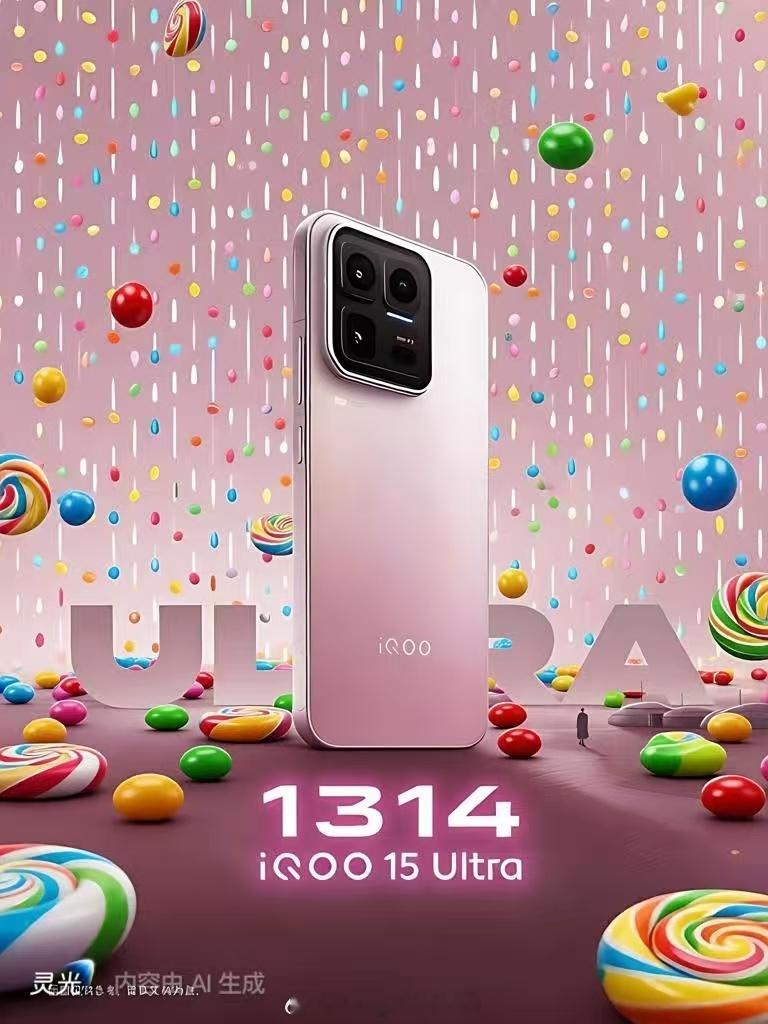 iQOO15 Ultra我这个1314配色怎么样。充满了粉红泡泡。iqoo