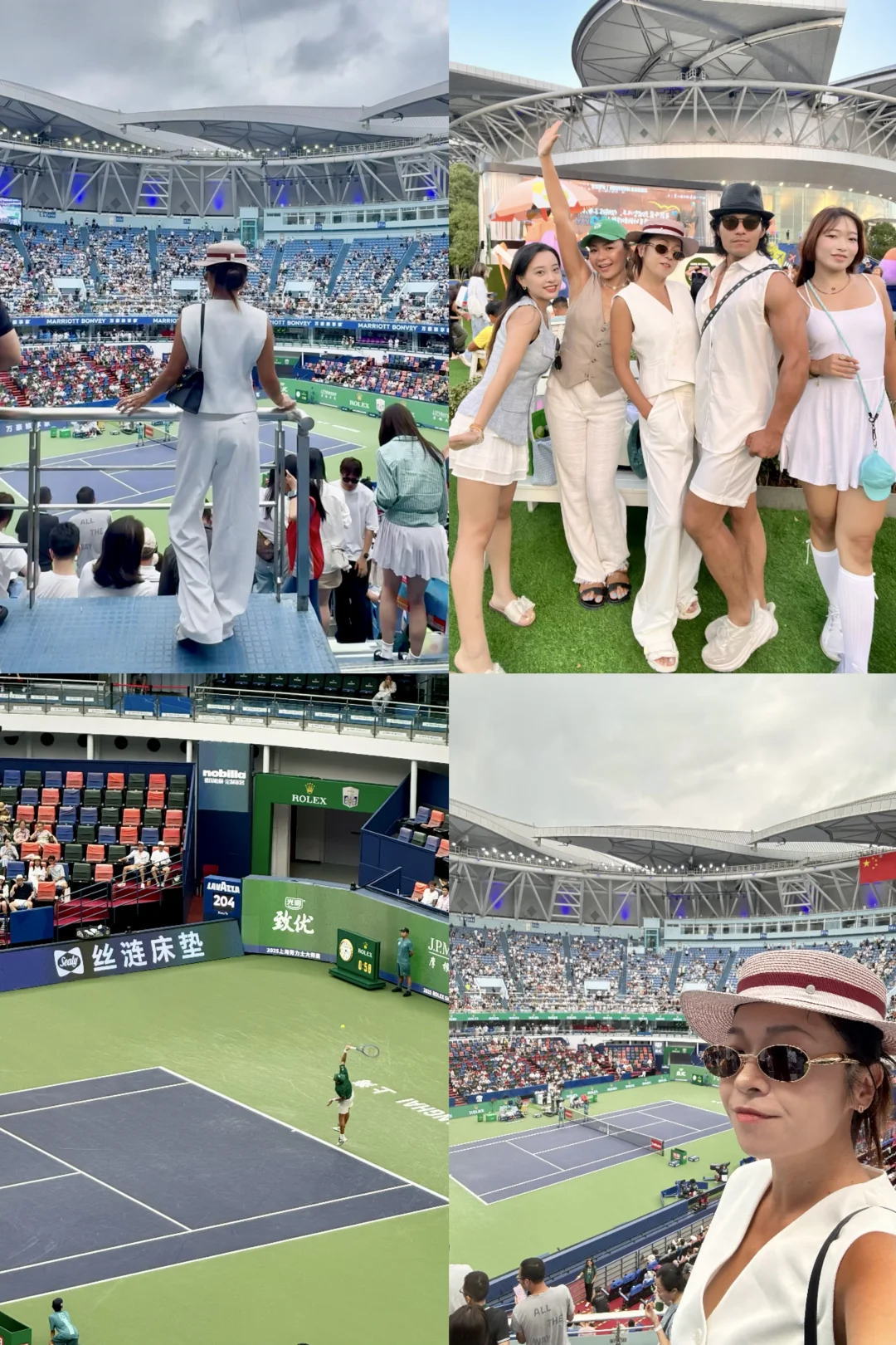 看大师赛的意外收获！在丝涟展台躺平不想走