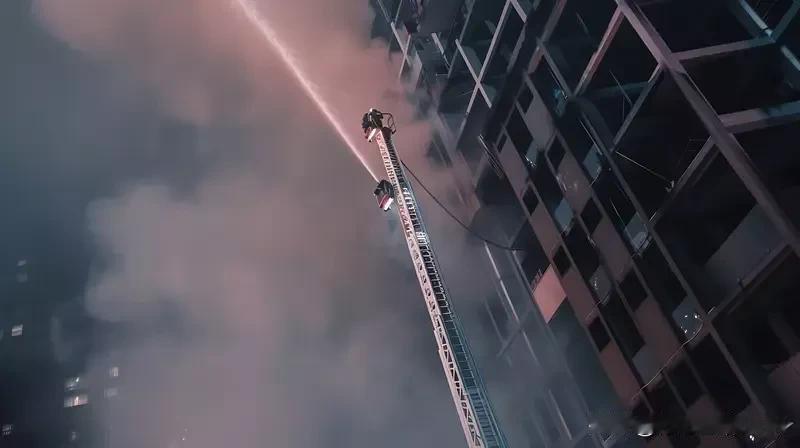 香港这场大火事故，提醒我们：在消防云梯方面要有技术突破了。
记得目前知名消防云梯