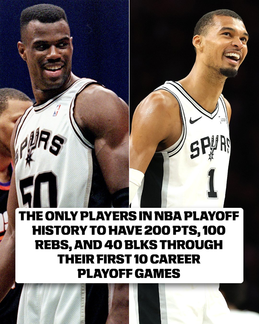 文班这些纪录啊，没完没了了只能说nba季后赛全民点评家NBA