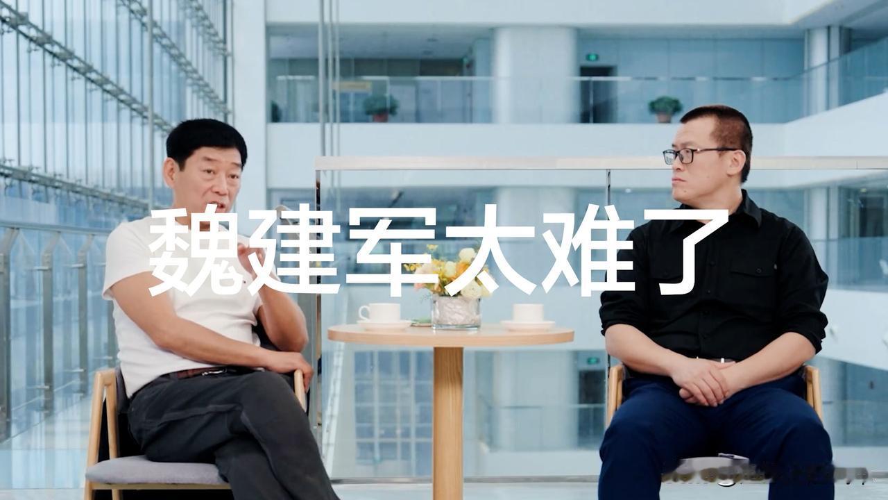 老魏太难了，挨了多少骂，终于有行业大佬挺他了！

吉利汽车副总裁杨学良表示，两年