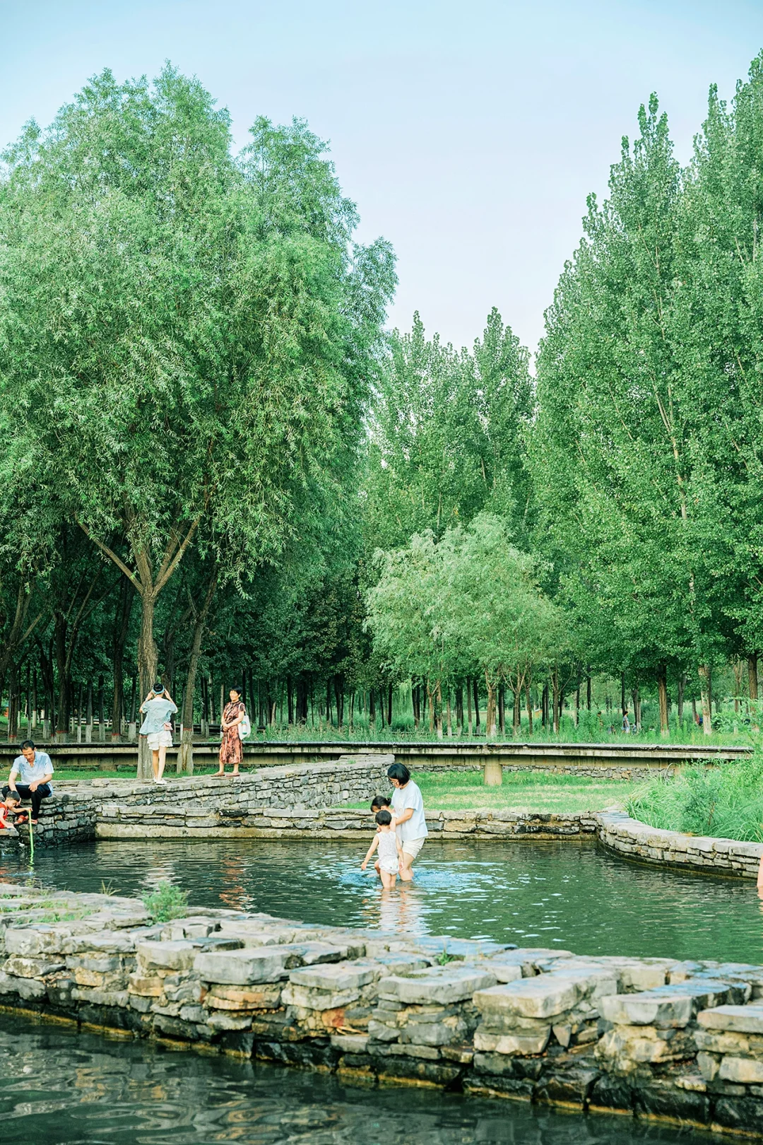 西安0.5h可抵达的免费玩水💦公园❗️太赞了👍