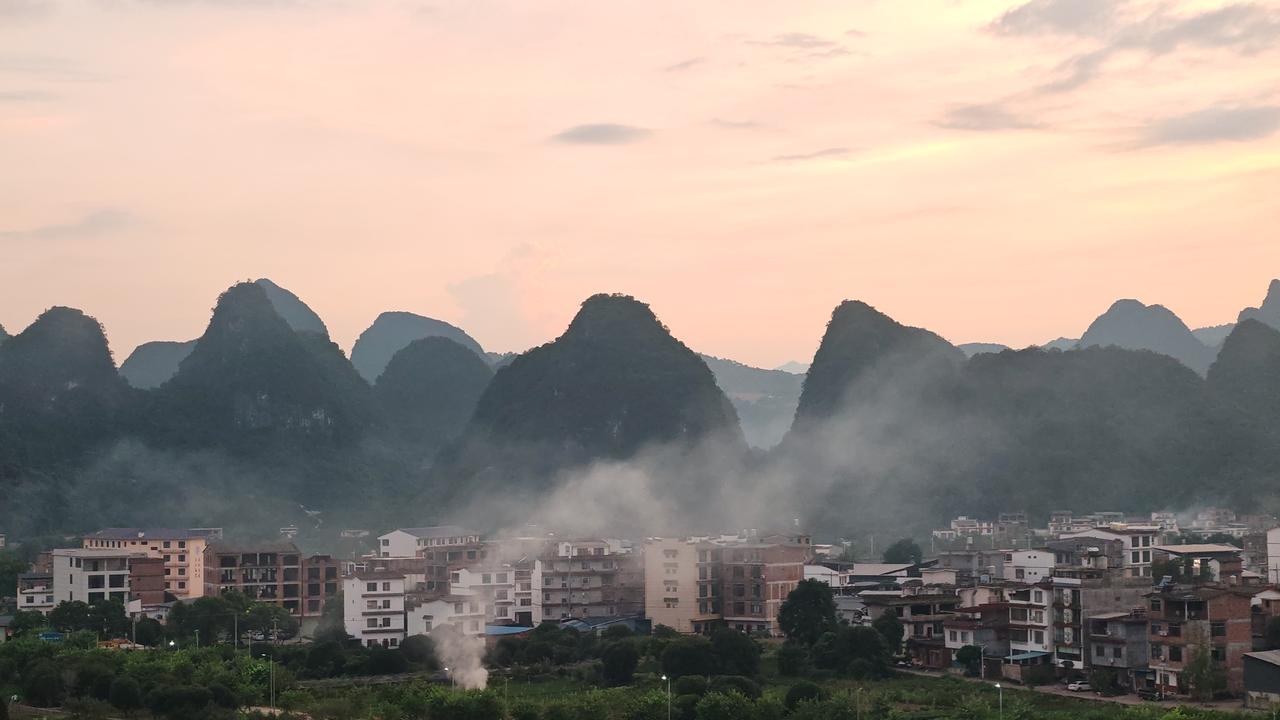 随手拍张照家乡美：黄昏暮色