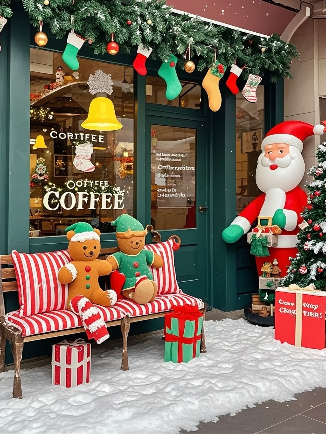 圣诞橱窗好看的有点超前了圣诞橱窗就是让审美怪展示天赋的地方，想看看你最喜欢的圣诞