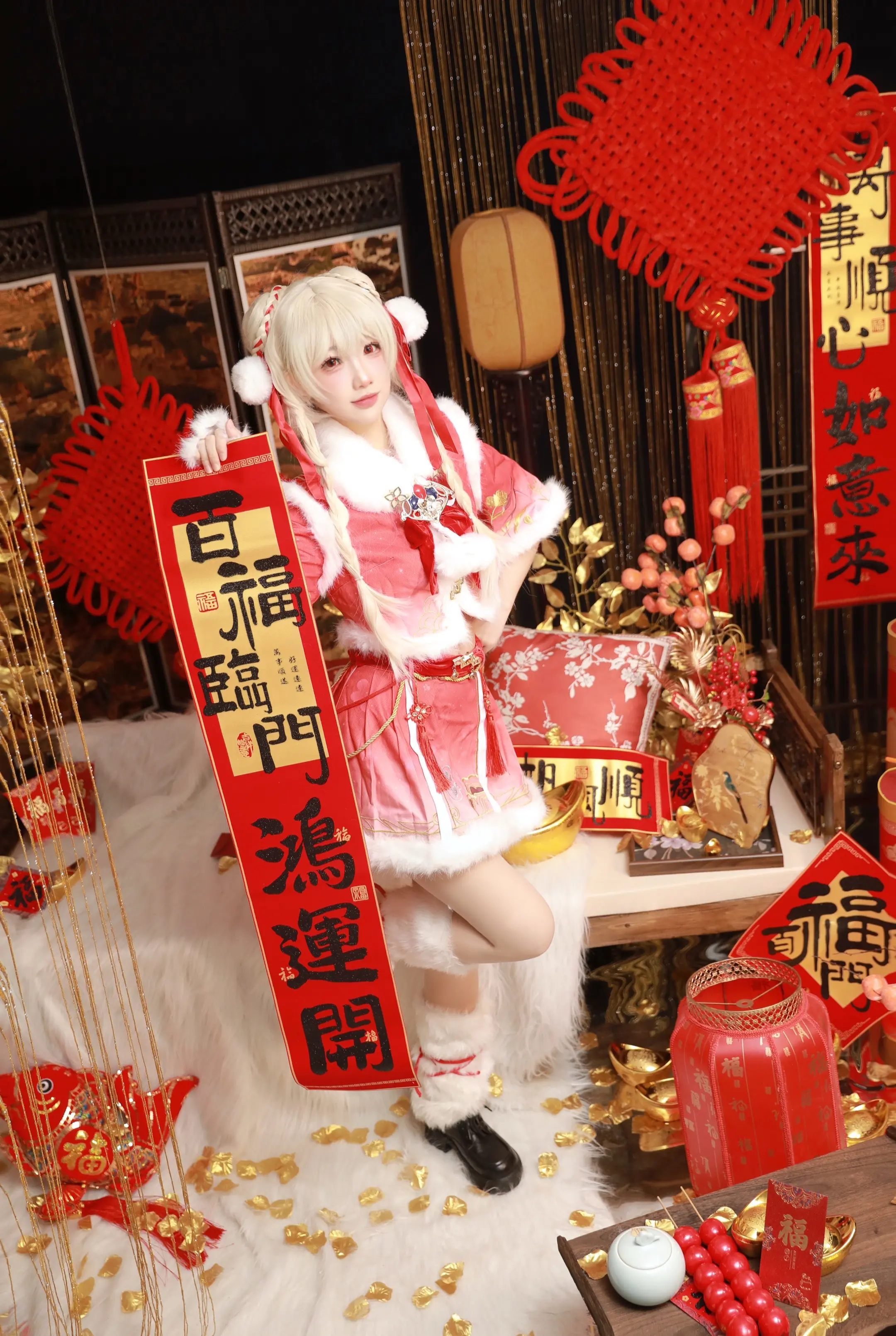 新年快乐！祝大家马上有钱，马到成功～