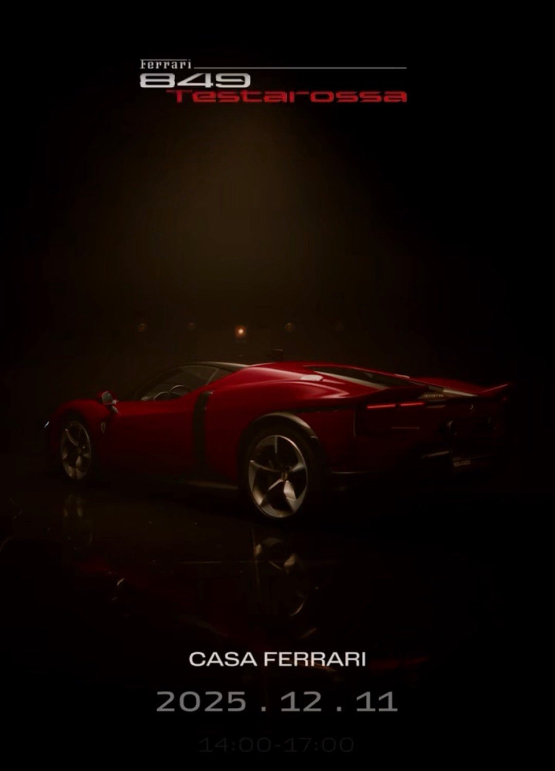 有生之年又能看到一辆叫红头的旗舰跃马sp3的车尾 f80的侧面 amalfi的内