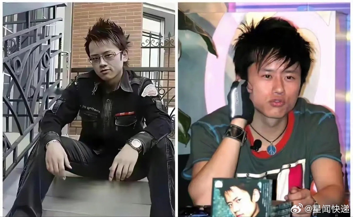 当年的张杰也挺非主流的