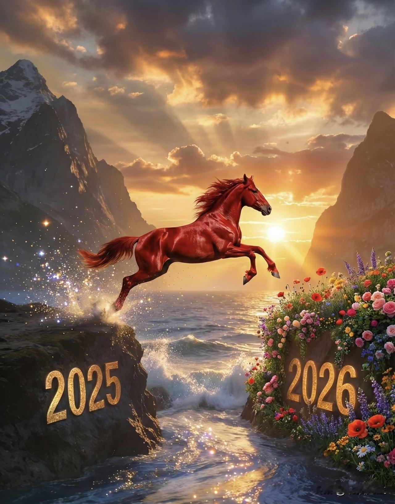 2026即将到来，从你点开这篇文字的瞬间，所有的不顺、煎熬，都已经悄悄翻篇了。评