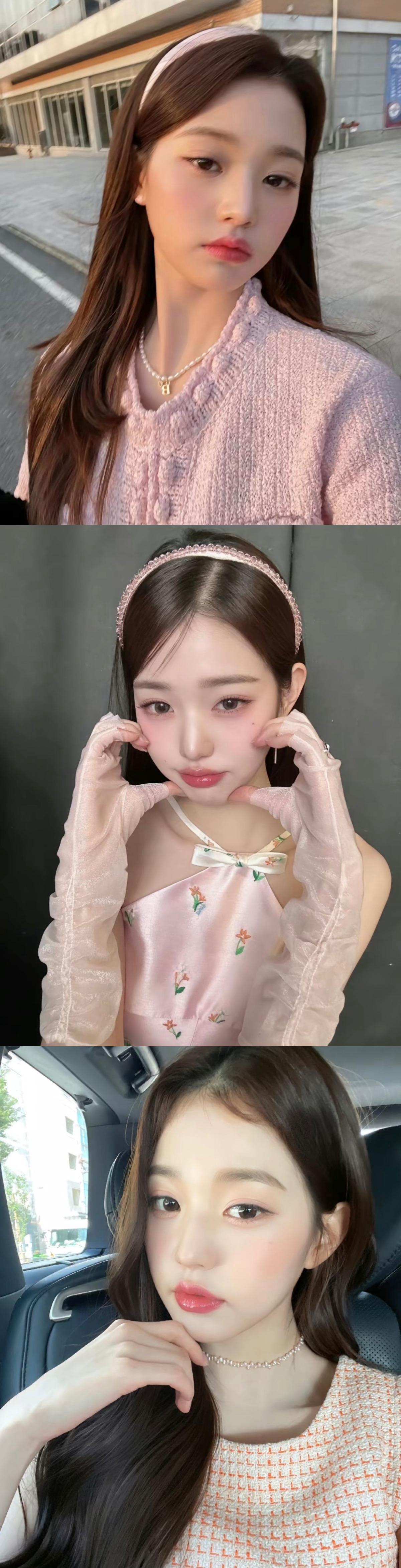 张元英の自拍合集🍒跟着小圆学自拍：