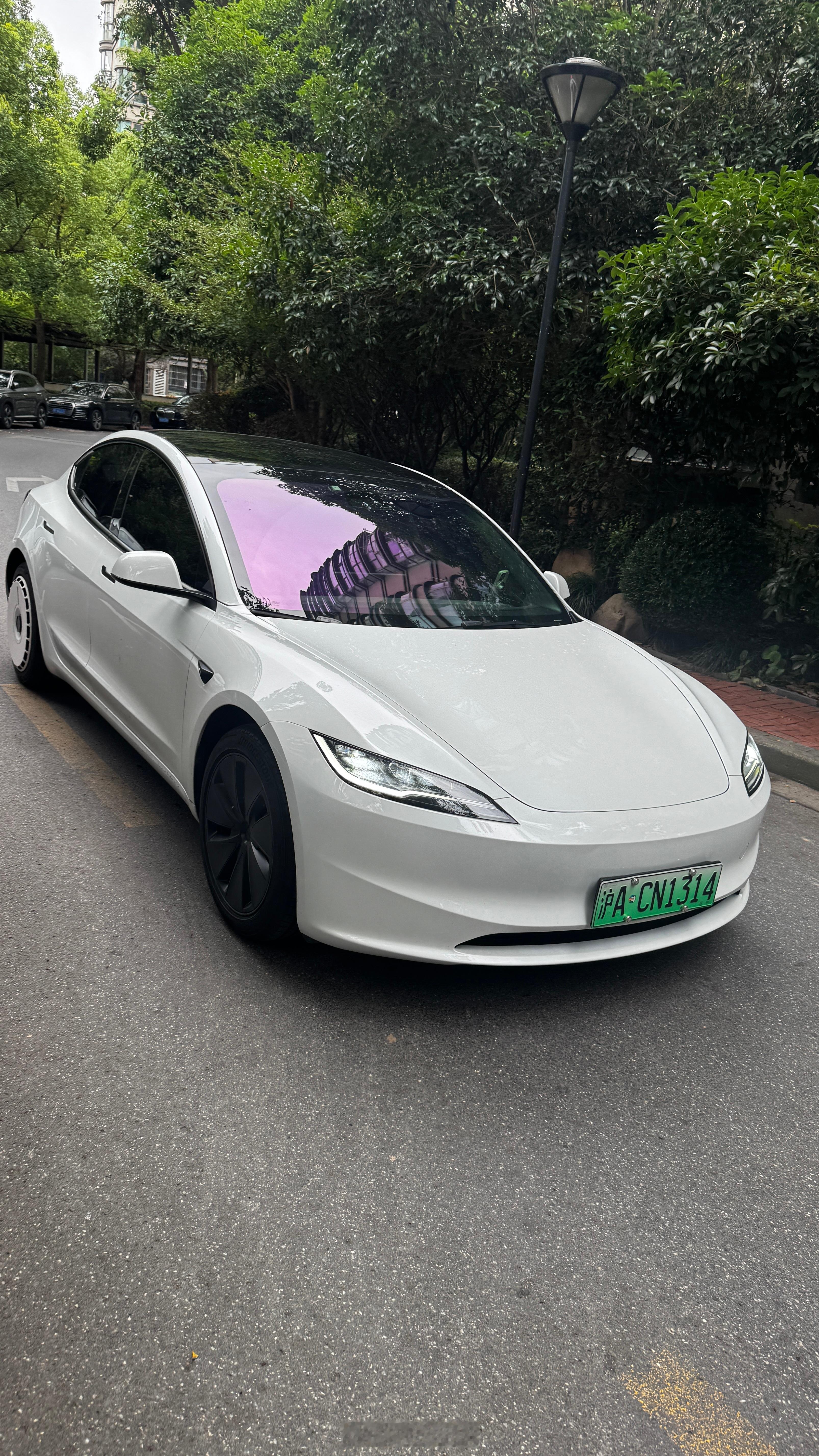 就在今天我坐了两台特斯拉Model 3 一台在山东曲阜坐的老款特斯拉Model 