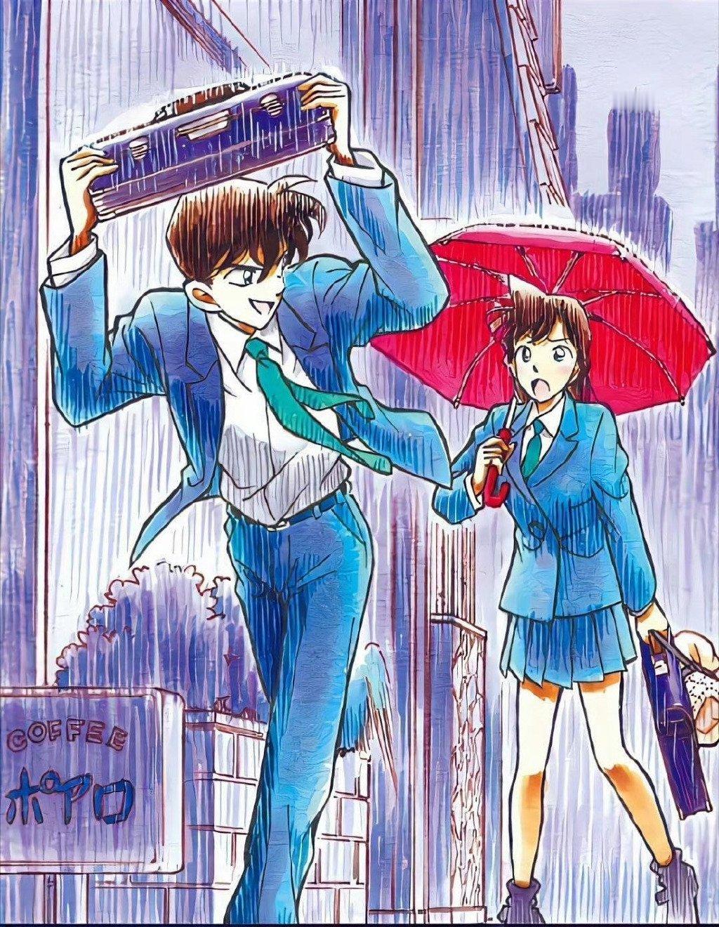 漫画早期的新兰有多无敌#夏日次元盛典##热游一夏挑战##超级红人节# ​​​
