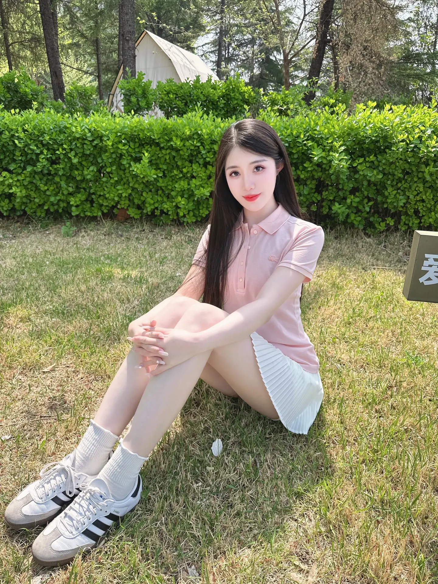 今日甜妹限定 创作者中心 创作灵感 甜妹户外穿搭 清纯女大穿搭