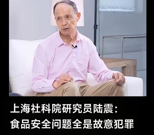 食品质量出问题，全都是故意犯罪！陆震一句话戳破真相！
 
这话是不是戳到你心窝子
