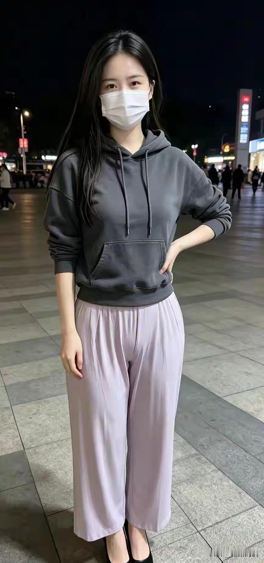 不服老不行啊，秋老虎还没走，就穿卫衣了，
