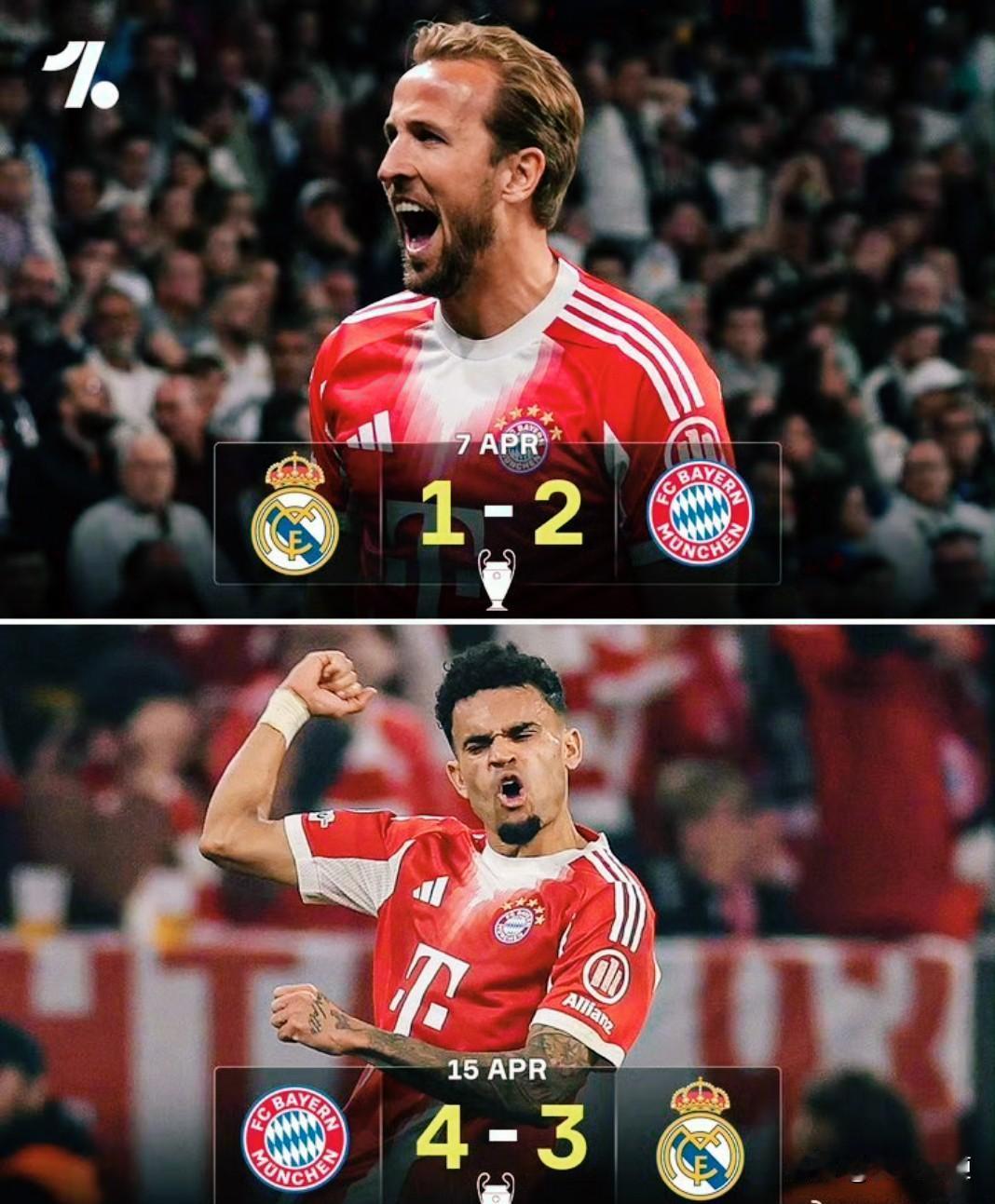 大快人心！皇马欧冠被拜仁绝杀，全网几乎一边倒的支持拜仁，足以可见皇马这队的人品与