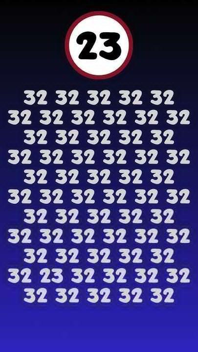 眼前的数字海洋中，绝大多数都是重复出现的 “32”，它们整齐排列，仿佛在编织一张
