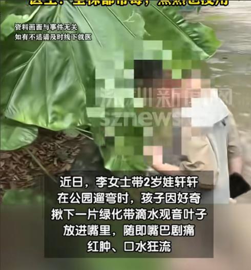 “悲剧还是发生了！”5月30日报道，广东深圳，一2岁宝宝在公园玩耍时，妈妈一个没