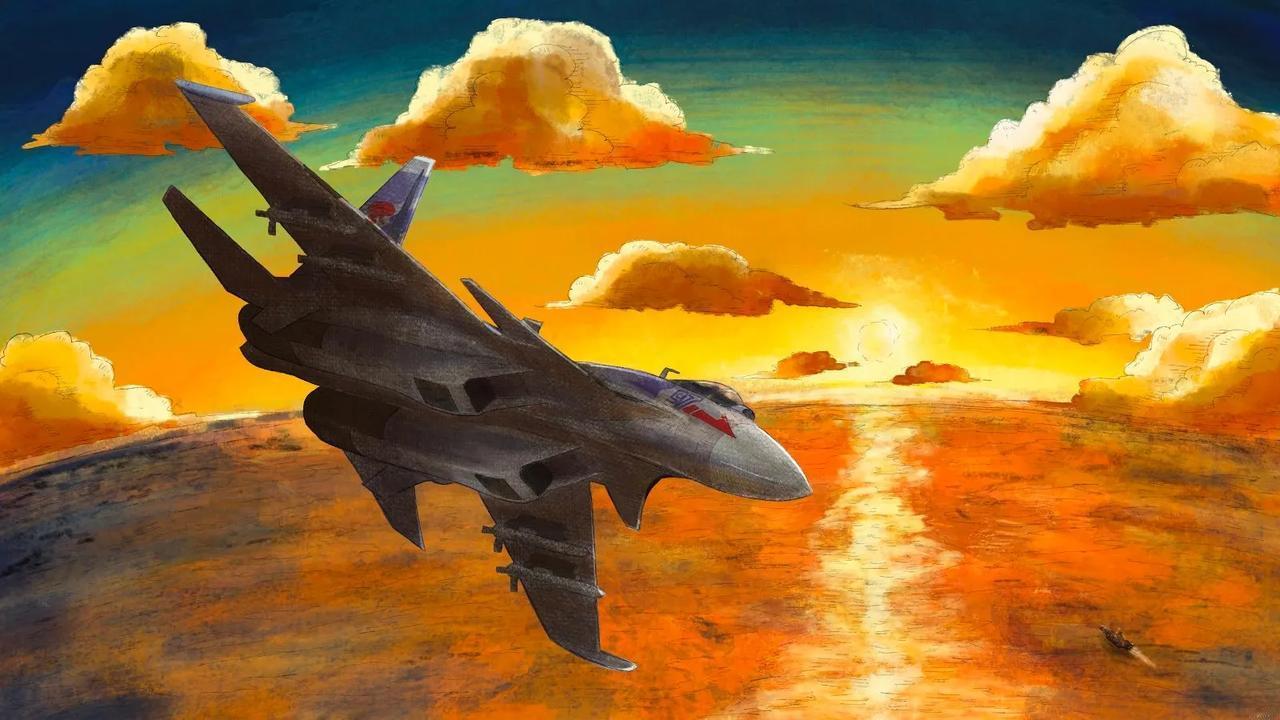 皇牌空战战机绘图，作者：ShinjiSq ​​​