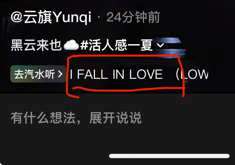 细讲一下fall in love 