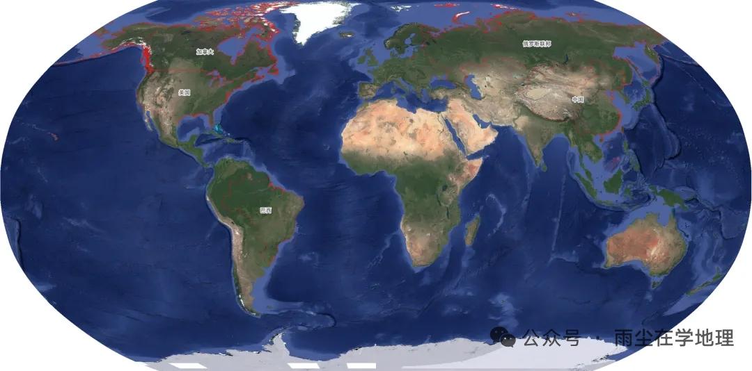 面积前五国谁是地理天选之子？一张表看懂：美国第一、中国第二！
 
国土大≠能用！