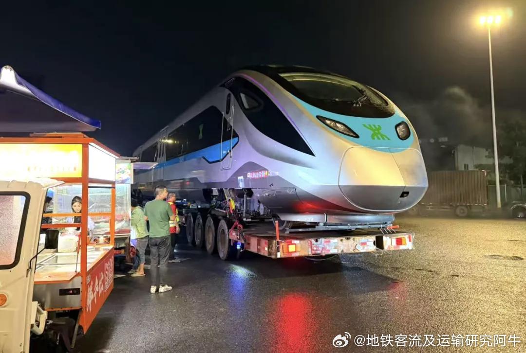 【深惠城际大鹏支线 深惠城际大鹏支线动车组首列车抵深】是中车长客股份公司研制生产